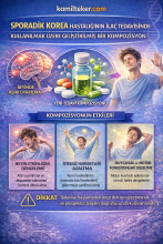 SPORADİK KOREA HASTALIĞININ İLAÇ TEDAVİSİNDE KULLANILMAK ÜZERE GELİŞTİRİLMİŞ BİR KOMPOZİSYON