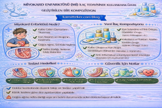 MİYOKARD ENFARKTÜSÜ (MI) İLAÇ TEDAVİSİNDE KULLANILMAK ÜZERE GELİŞTİRİLEN BİR KOMPOZİSYON
