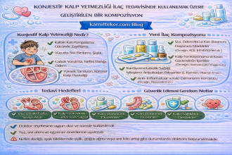 KONJESTİF KALP YETMEZLİĞİ İLAÇ TEDAVİSİNDE KULLANILMAK ÜZERE GELİŞTİRİLEN BİR KOMPOZİSYON